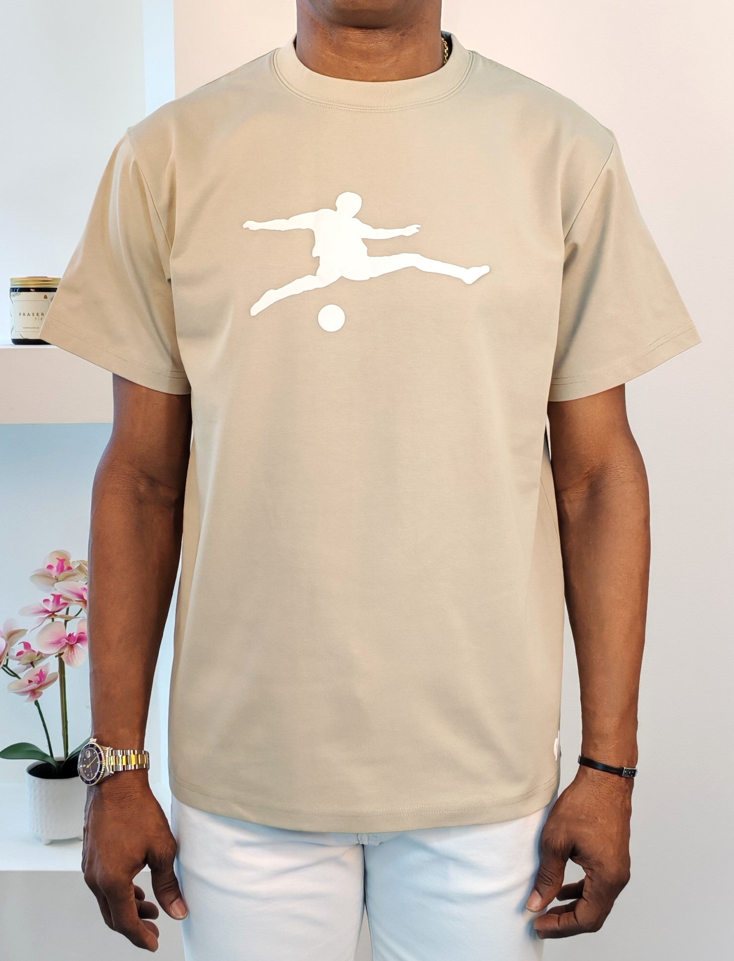 G 92 Puff Beige T-shirt