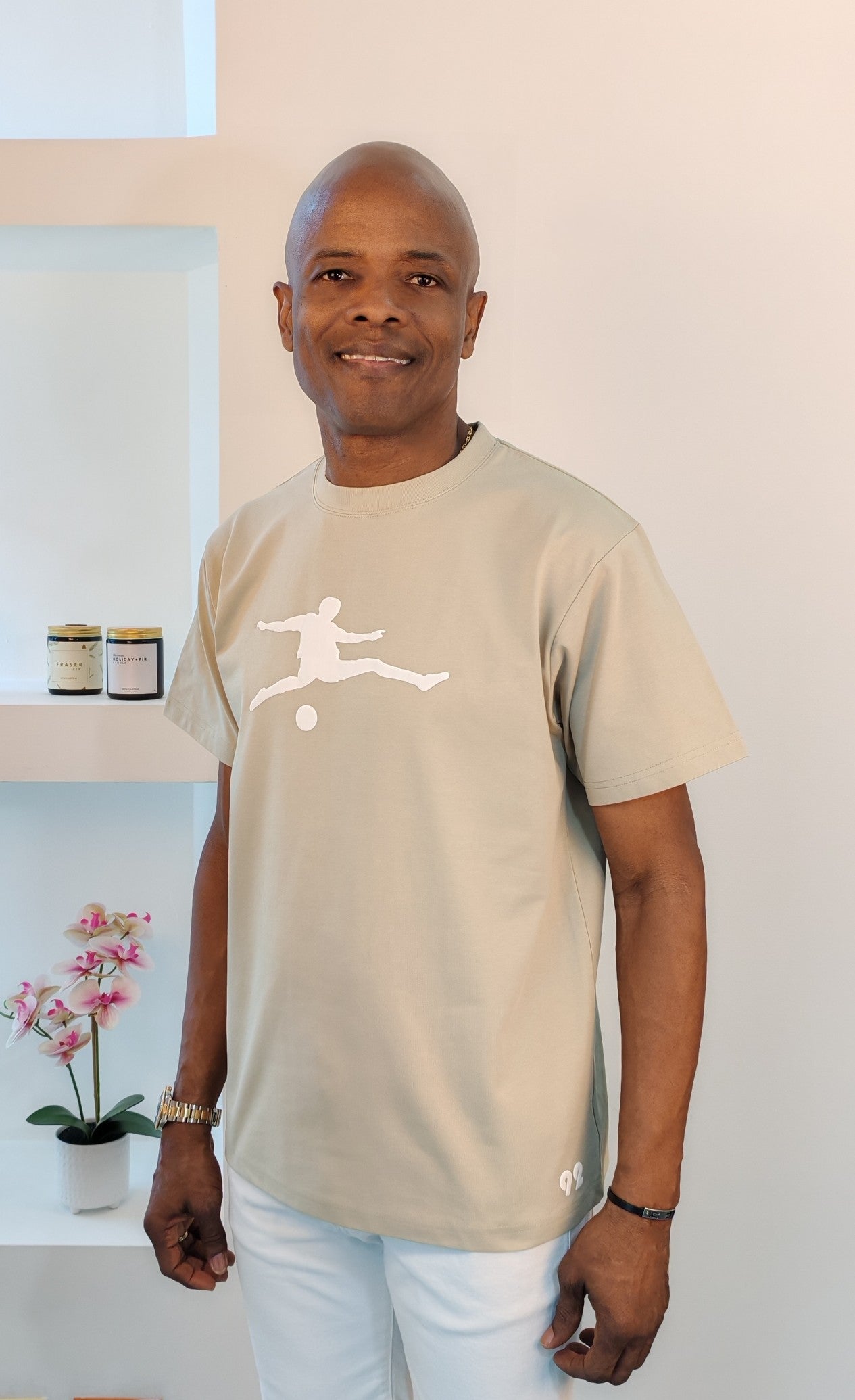 G 92 Puff Beige T-shirt