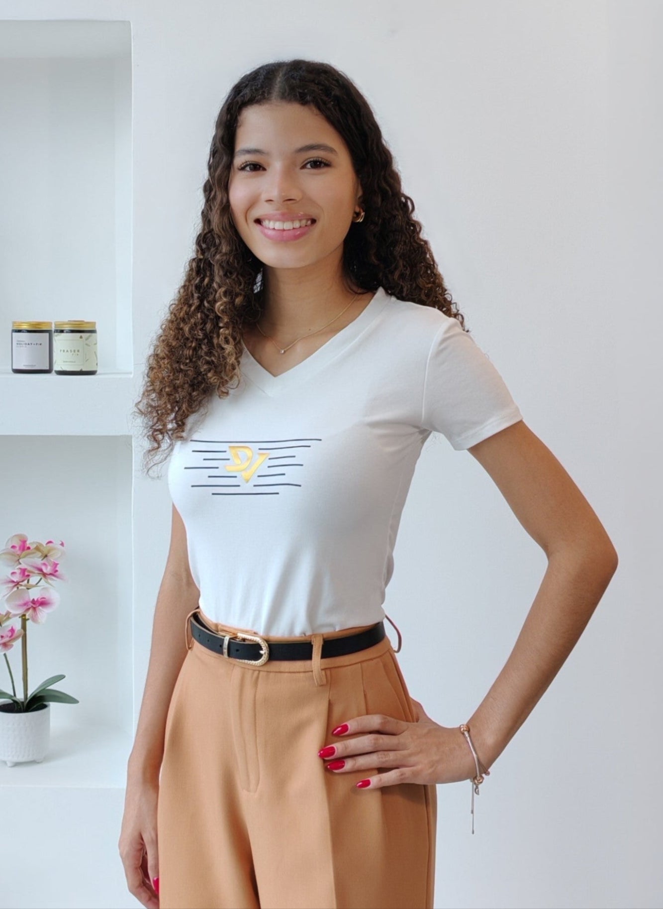 Camiseta Abigail blanca