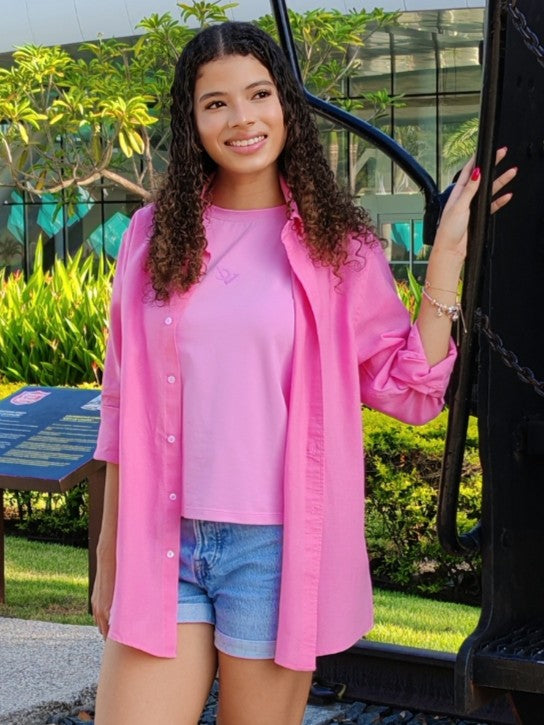 Camiseta Juliette Rosa Barbie
