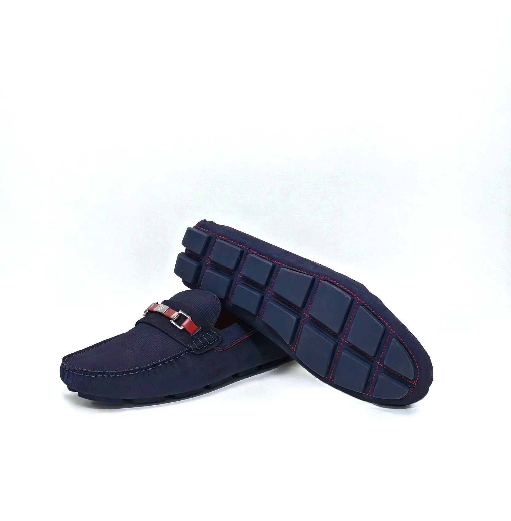Mocasín modelo ITALIA azul marino