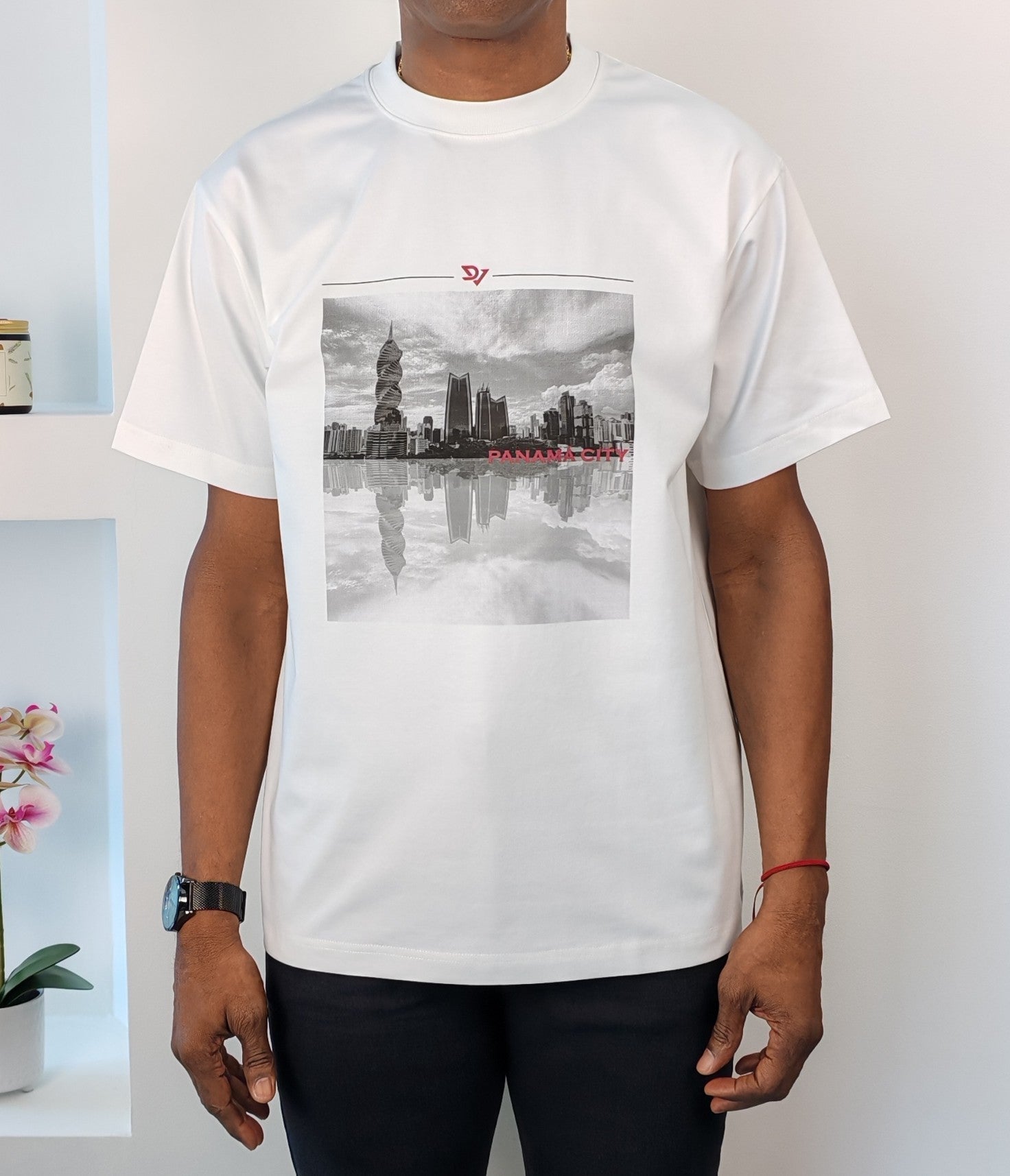 Camiseta  Panamá City blanca