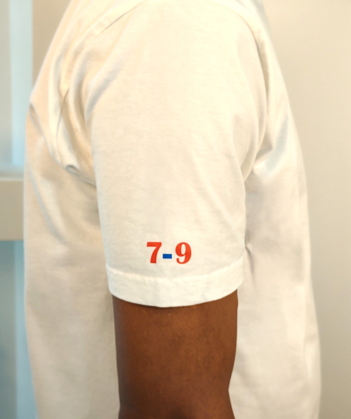 Camiseta Logos miniatura en rojo