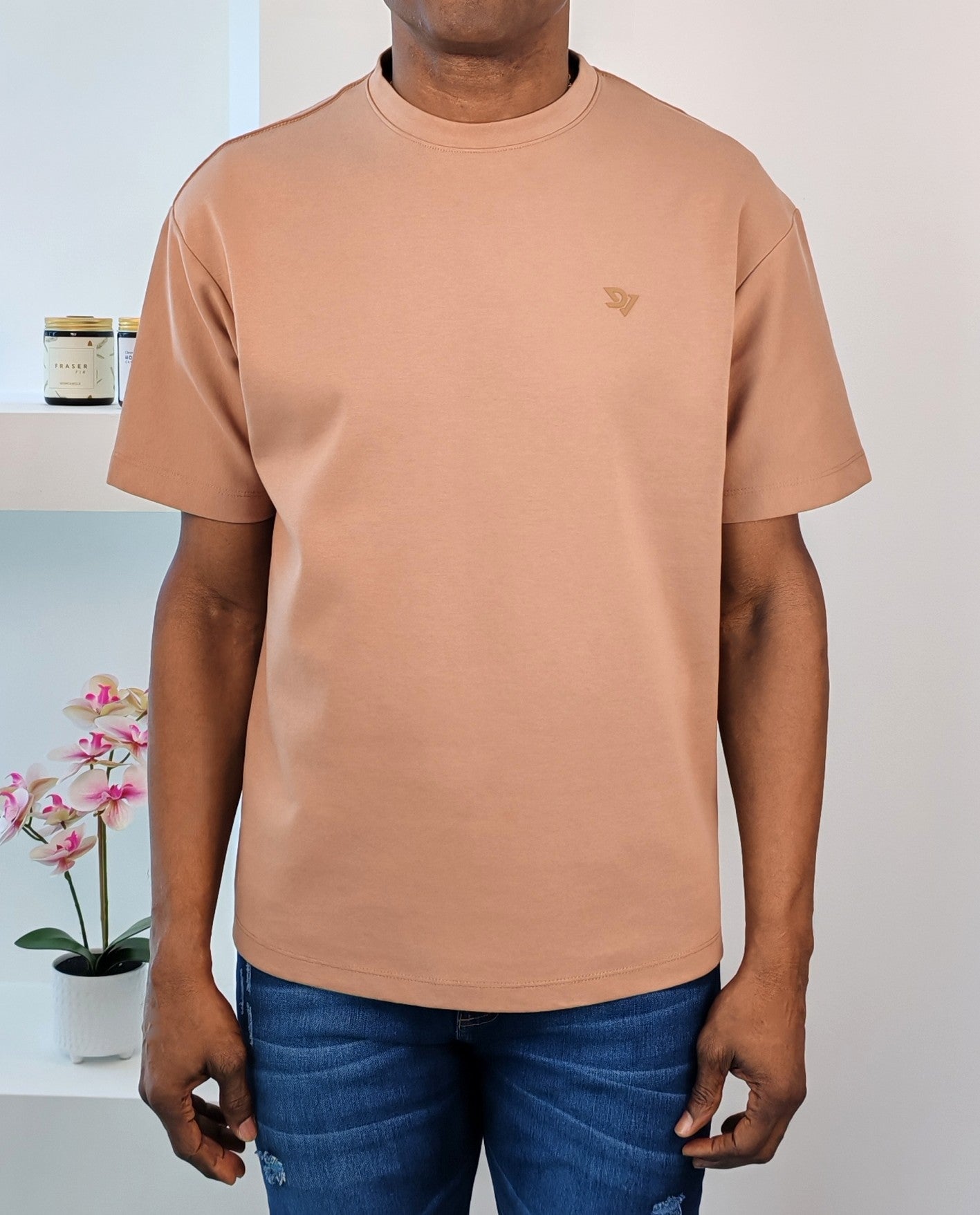 Camiseta Oversize Katar Tabaco