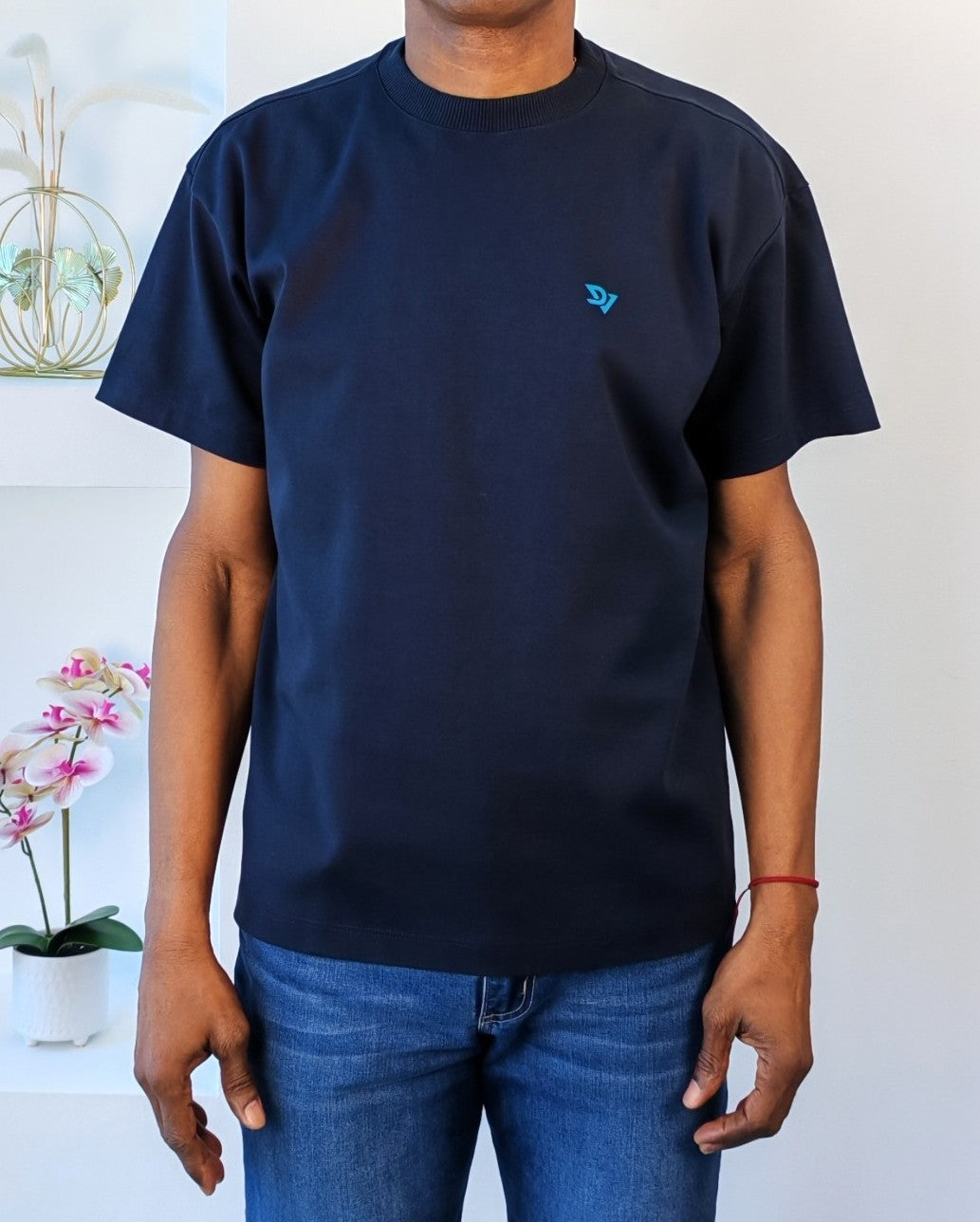 Camiseta oversize Katar Azul marino
