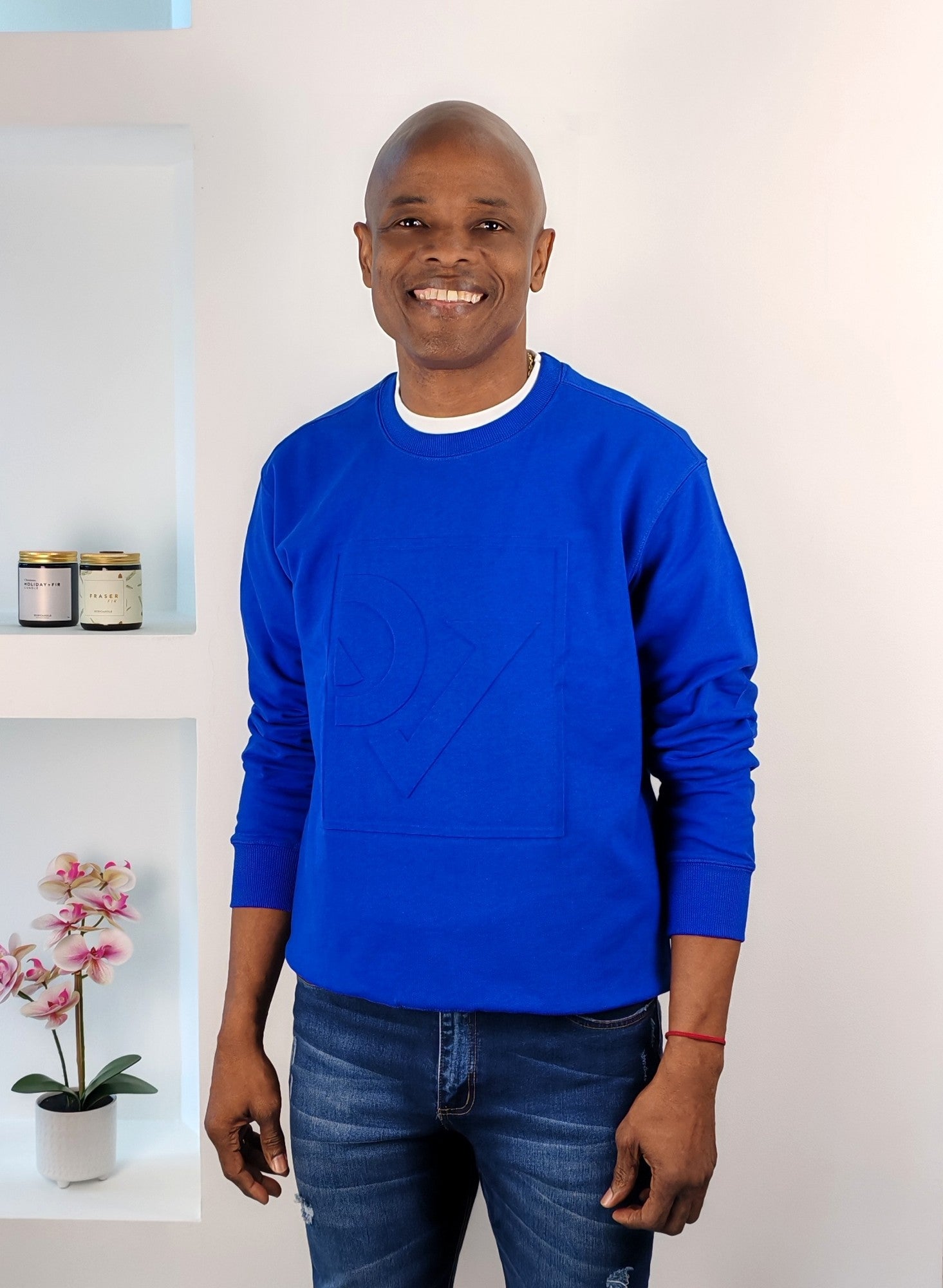 Sudadera Brako azul royal