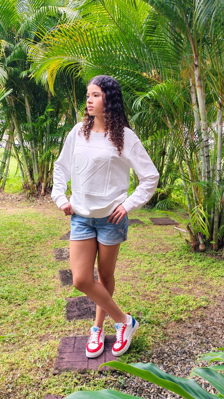 Sudadera Brako blanca